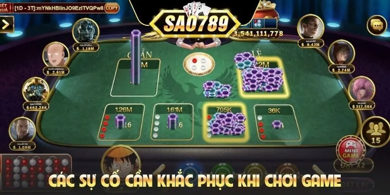Các sự cố cần khắc phục khi chơi game