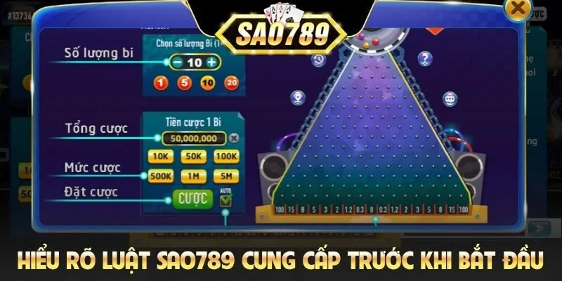 Hiểu rõ luật Sao789 cung cấp trước khi bắt đầu