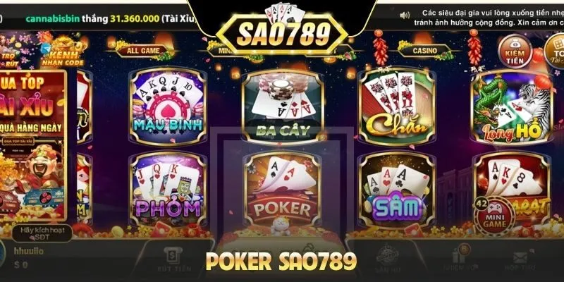 Poker Sao789
